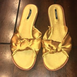 Zara sandal flip flops